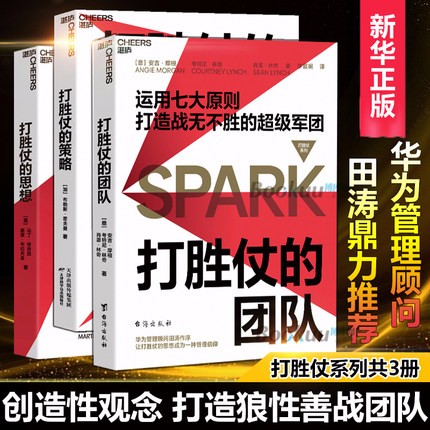 【立减正版】打胜仗系列全3册 打胜仗的策略+打胜仗的团队+打胜仗的思想 新书
