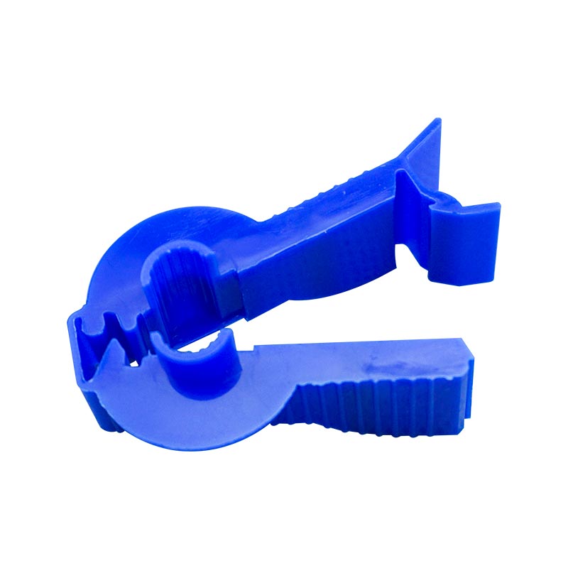 导管夹2个腹膜透析用品 蓝夹子百特百洛普腹透管路夹  1袋2个