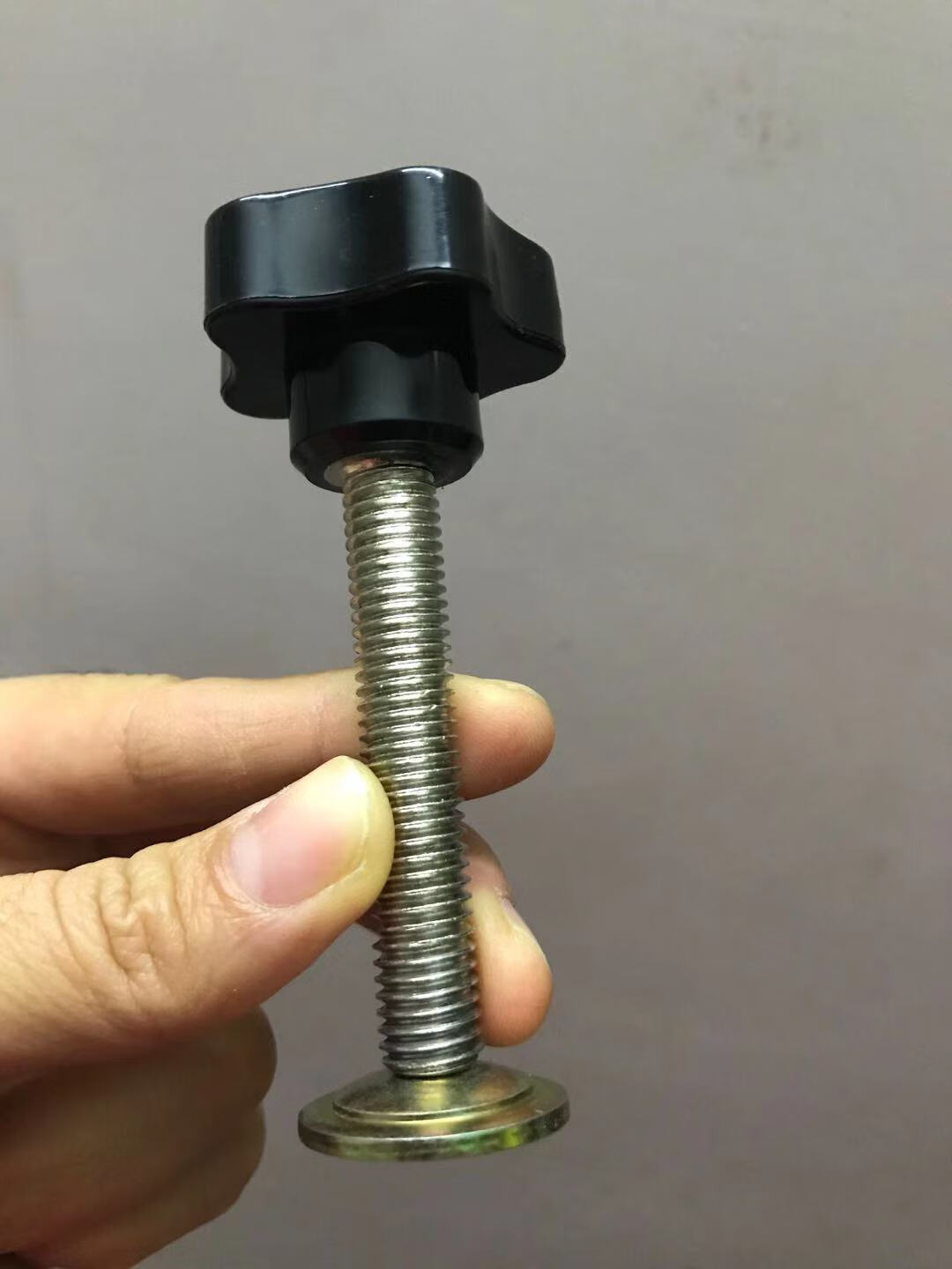 半自动锡膏印刷机专用配件带压片五星把手网印丝印机梅花手柄螺丝 m10