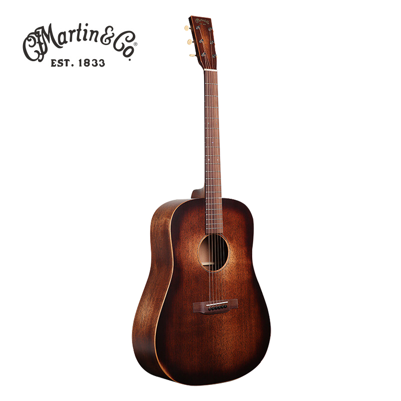 马丁（MARTIN）D15M-Street-Master美产经典全单板进口民谣木吉他 弹唱指弹原声吉他桃花芯木哑光41英寸