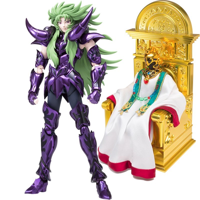 圣衣神话ex 黄金圣斗士 手办模型玩具 冥白羊座 史昂教皇套装 18cm