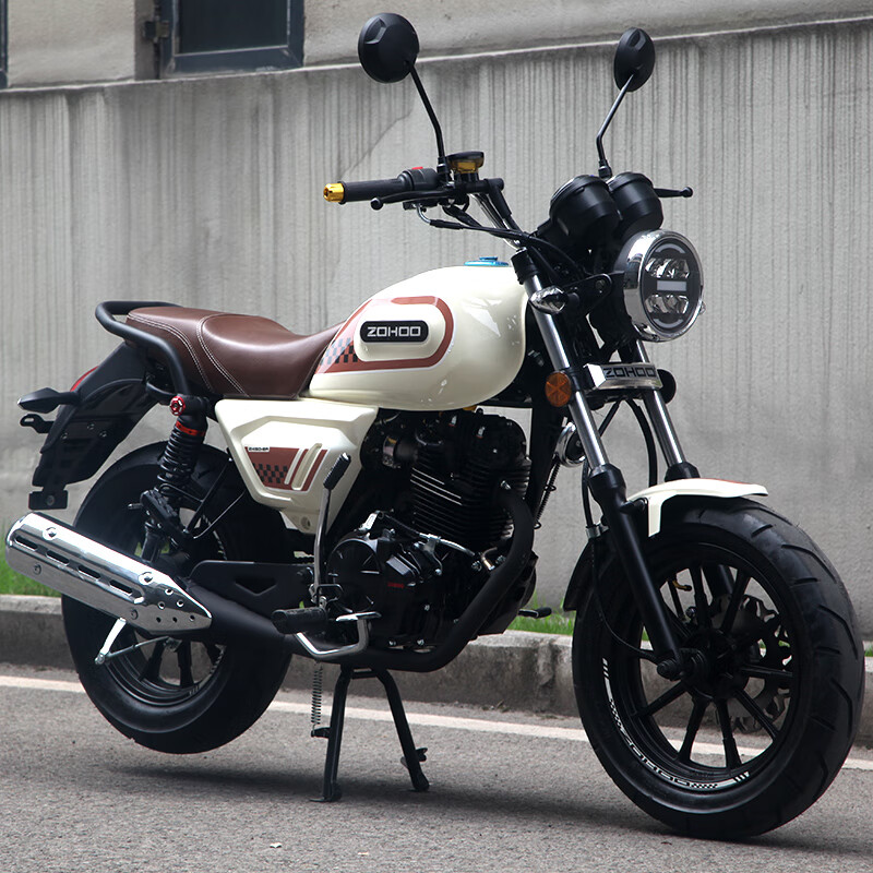 兆虎(zhaohu)都市风150太子摩托车小型迷你跨骑街车国4电喷可上牌隆鑫