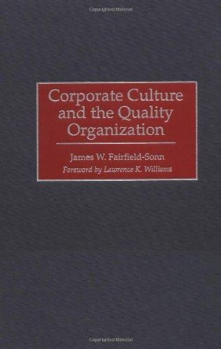 预订 corporate culture and the quality organization