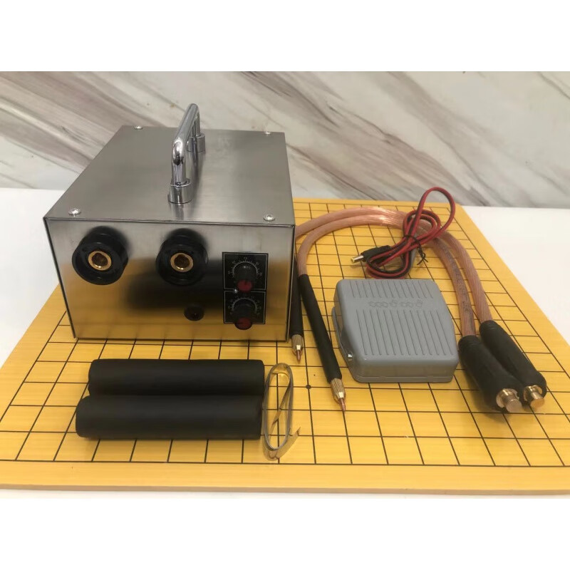 栗好嘉纯铜18650锂电池点焊机充电宝动力电池组小型碰焊机 纯铜单脉冲