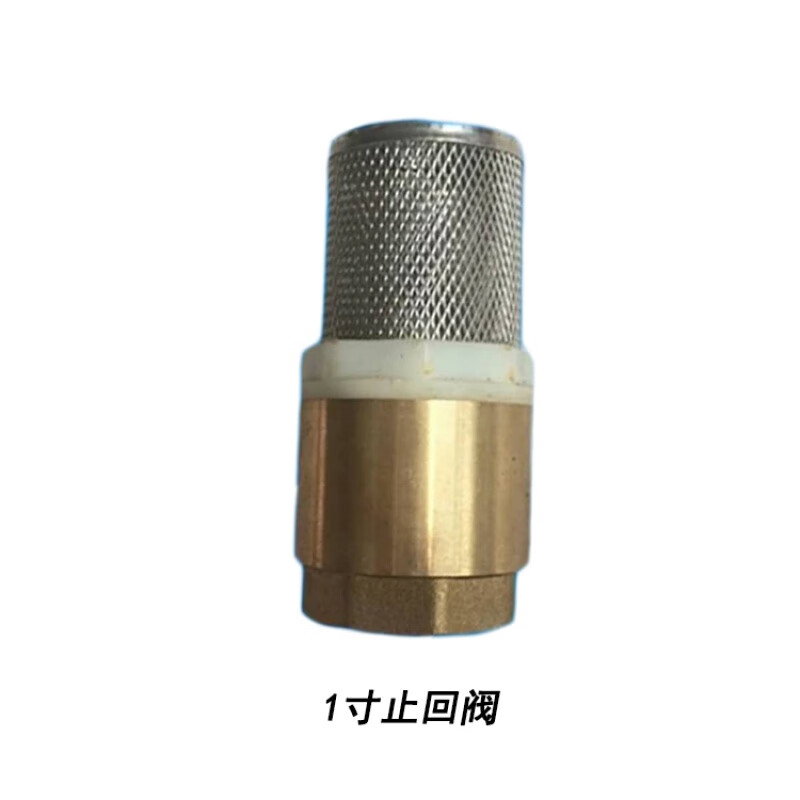 单向阀油管底阀柴油过滤网加油机配件水泵前进水弹簧止回阀止逆单向阀