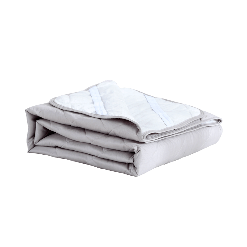 8H床褥 小米(MI)生态链 可水洗抗菌防静电床褥子CM 薄款可折叠可水洗席梦思床垫保护垫 25°灰 90*200cm