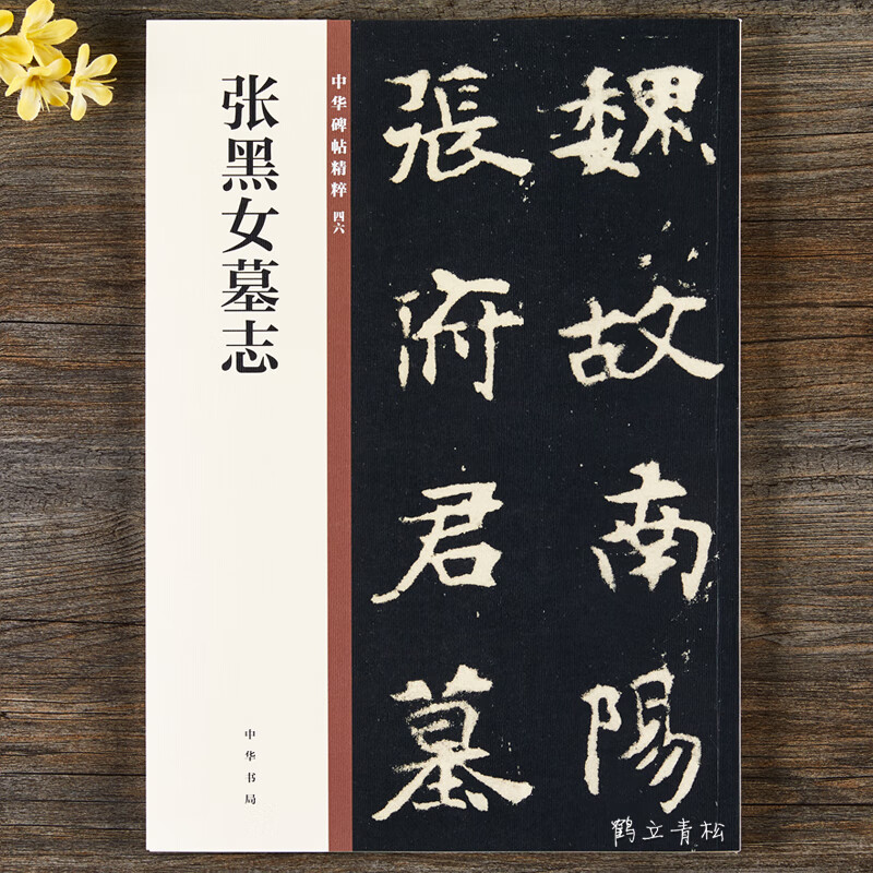 张黑女墓志 中华碑帖精粹46 中华书局编辑部编 毛笔楷书书法字帖 碑帖
