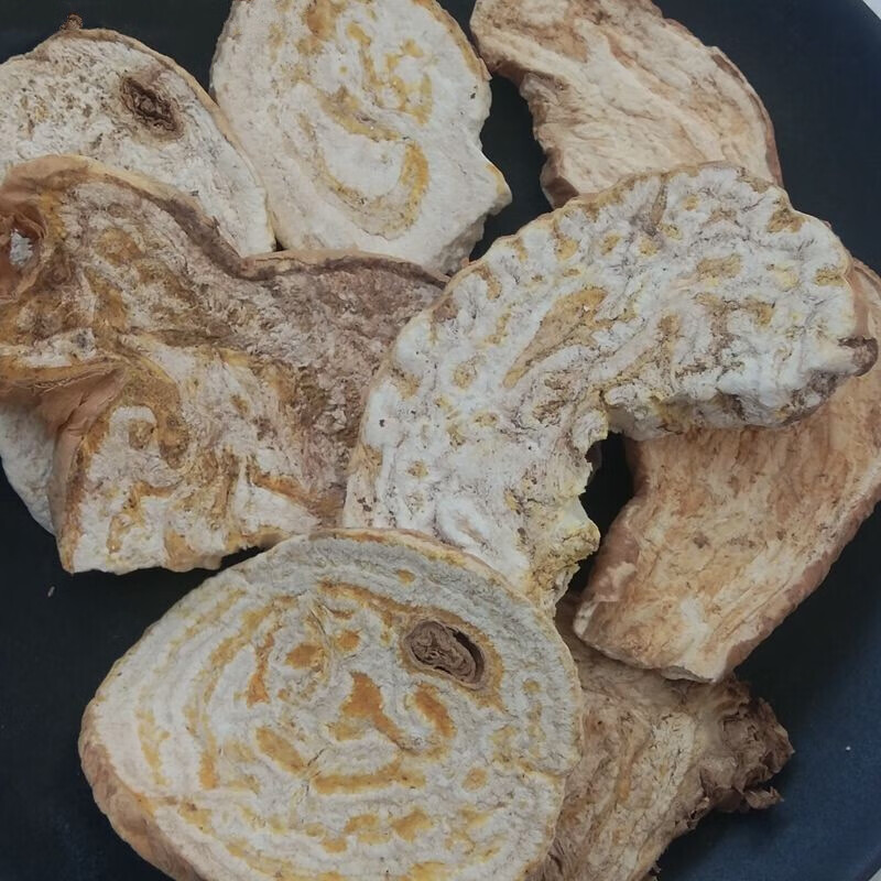 伟博 狼花毒根狼毒树根250-100克中药材狼根大戟根狼花根外用 狼毒