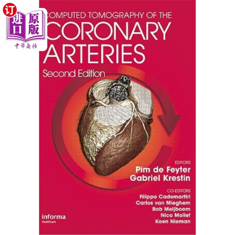 海外直订医药图书computed tomography of the coronary arteries