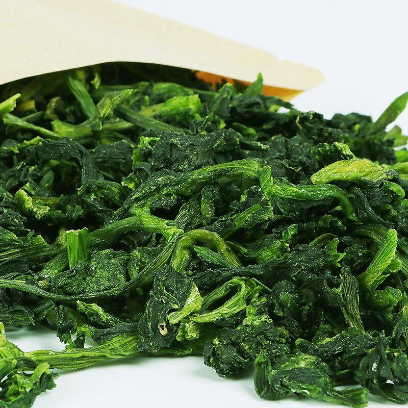 虎钢馋农家特产万年青菜干脱水蔬菜嫩菜芯芙蓉汤菜橄榄菜200g