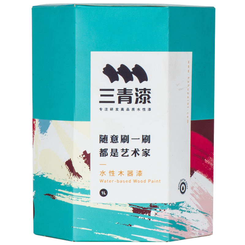 三青水性木地板漆耐磨地板翻新改色防滑环保亮光高硬度木纹漆木器漆 橡木色【半透明】 【10平米套装】2KG面漆+1KG清漆