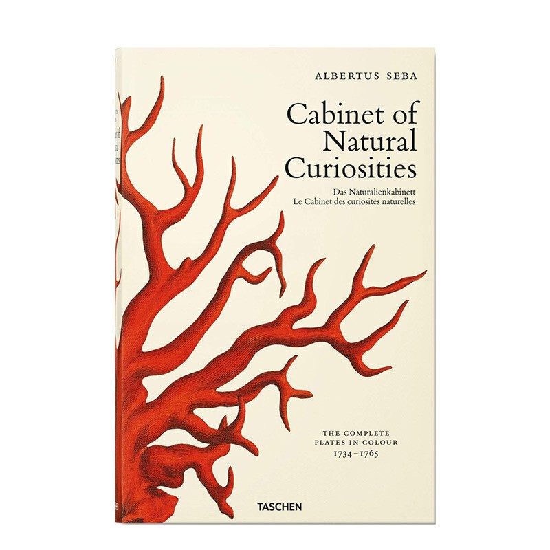 cabinet of natural curiosities西巴自然珍品陈列柜英文原版