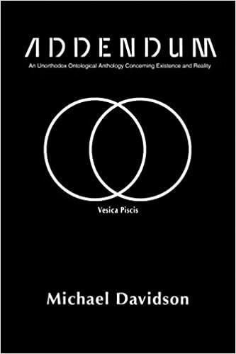 预订addendum: an unorthodox ontological anthology concerning