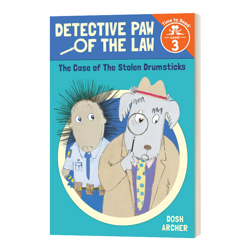 detective paw of the law time to read, level 3 偷鸡腿案 英文版