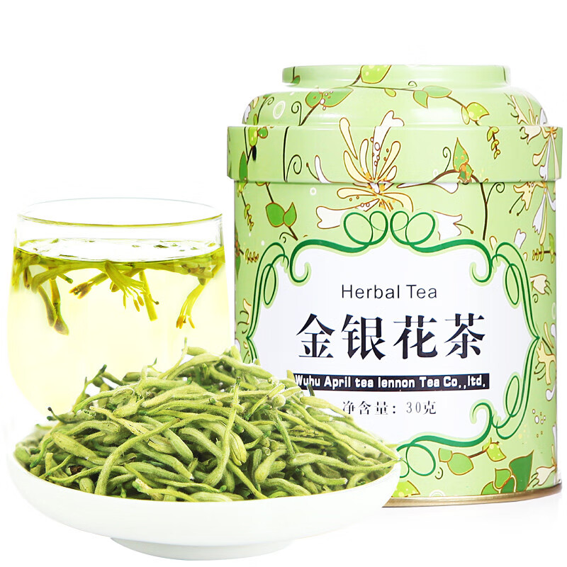 金银花花草茶河南封丘花茶叶可搭配菊花茶