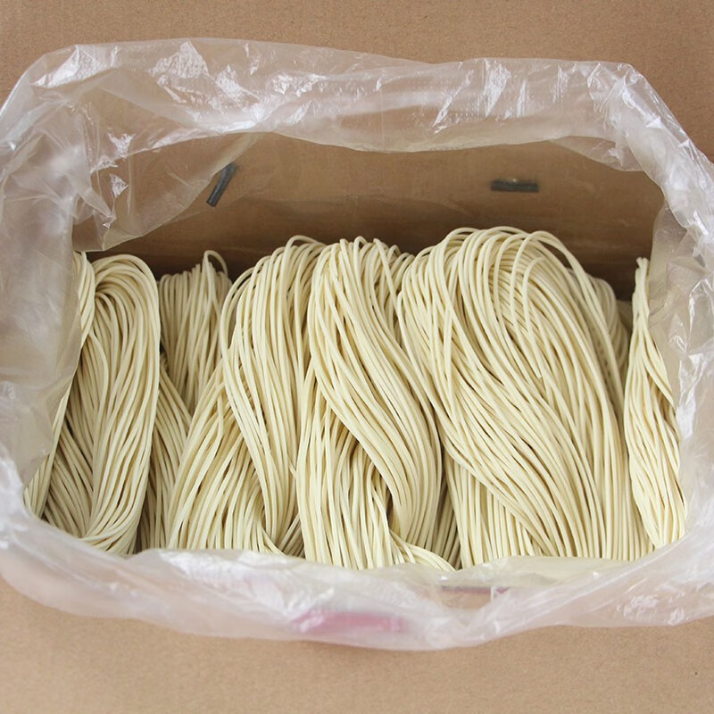 蕴召福建闽南特产生面条速食碱水面泉州美食卤面沙茶面拉面散装挂面干