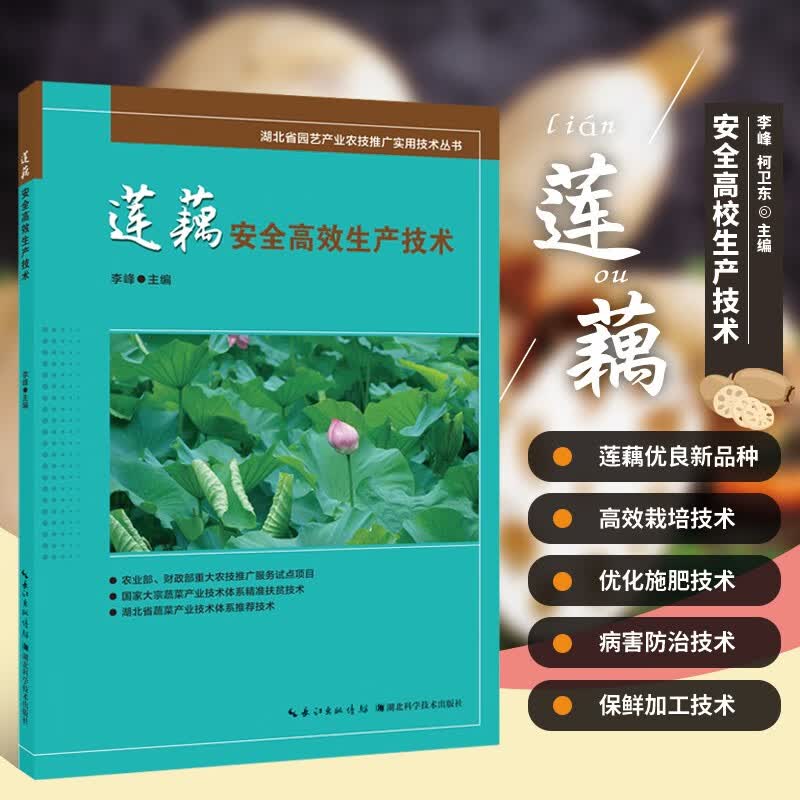 莲藕安全高效生产技术 莲藕优良新品种栽培技术 莲藕种植技术书籍大全 莲藕加工技术 莲藕栽培技术指导大全书 莲藕病虫害防治 莲藕高效高产生产技术 莲藕种植技术书大全 莲藕种植书 农业种植 农业种植大全