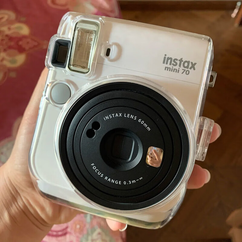 梓诺现货mini70水晶壳专用透明保护壳拍立得相机耐摔防刮保护套 mini