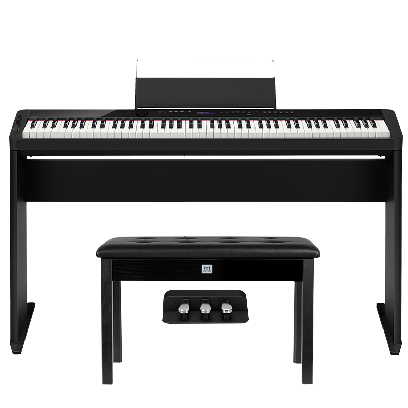 卡西欧(CASIO)PX-S3000BK电钢琴:品质与价位的完美结合