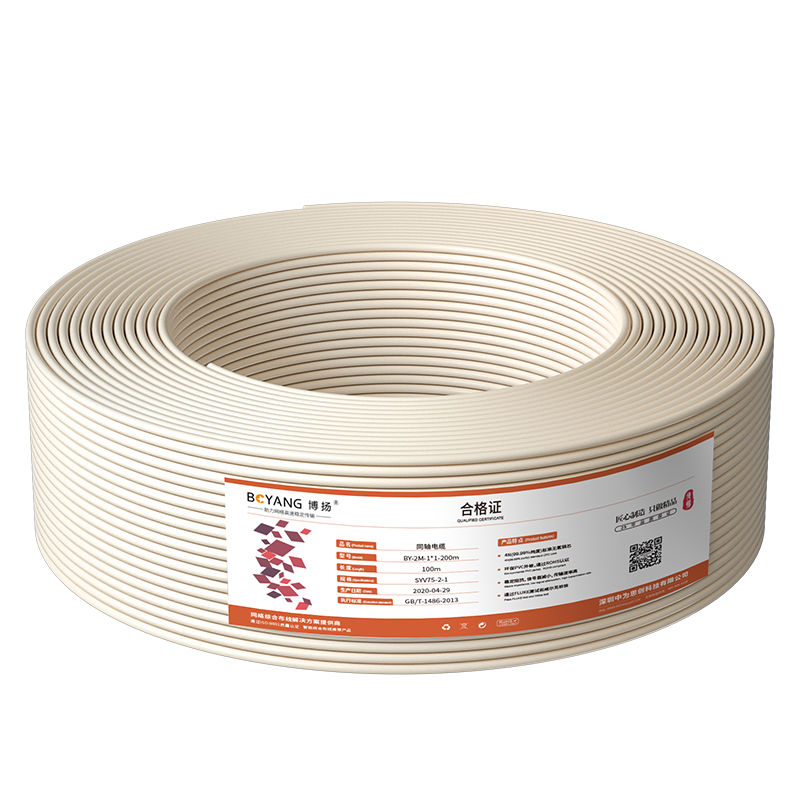 BOYANG 2ME1ͬSYV75-2-1о64ͭƵ߹ƵDDFź200BY-2M-1*1-200m