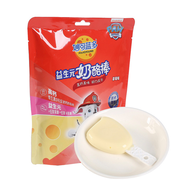 妙可蓝多 儿童奶酪棒 益生元草莓味18g*5支*4袋