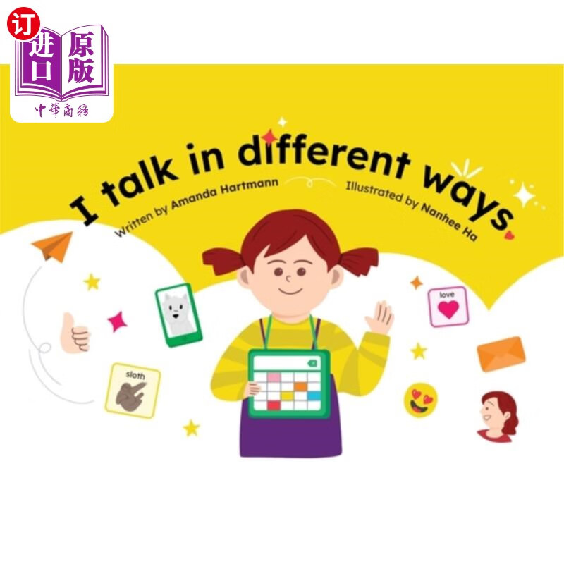 海外直订i talk in different ways 我说话的方式不同