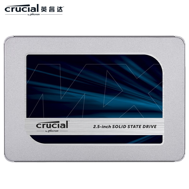 英睿达（Crucial）美光 250G SSD固态硬盘 SATA3.0接口 MX500系列 高速读写 断电保护 美光原厂颗粒 