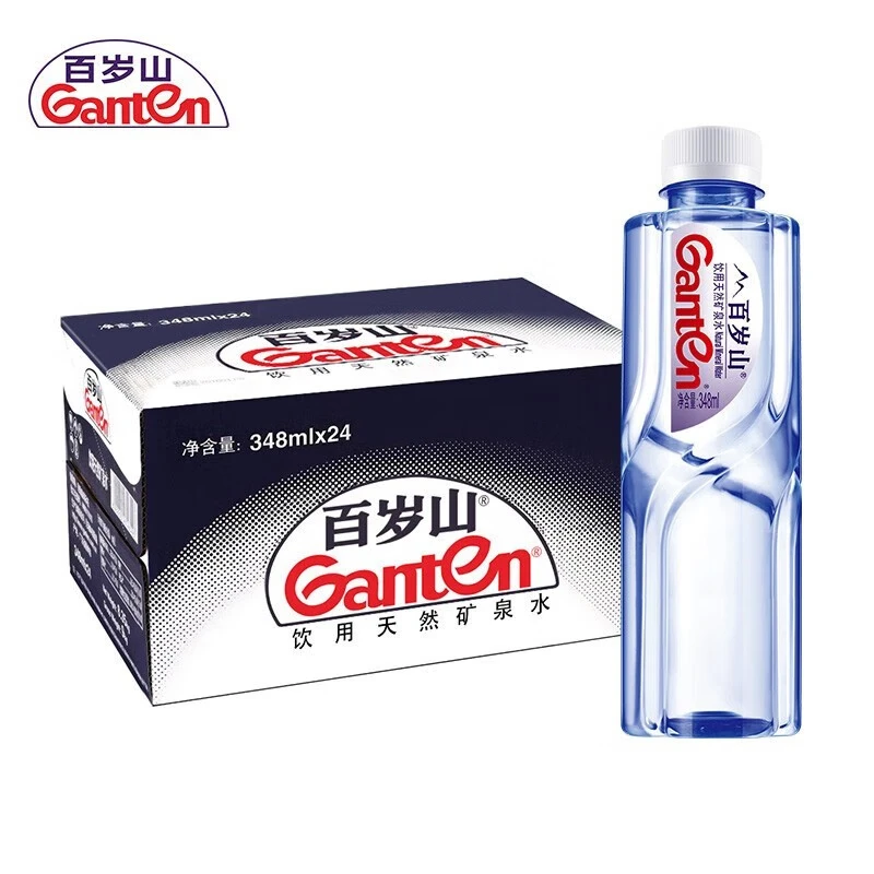 景田百岁山饮用纯净水 会议办公用水 家庭健康饮用水 360ml小瓶 348ml*24瓶