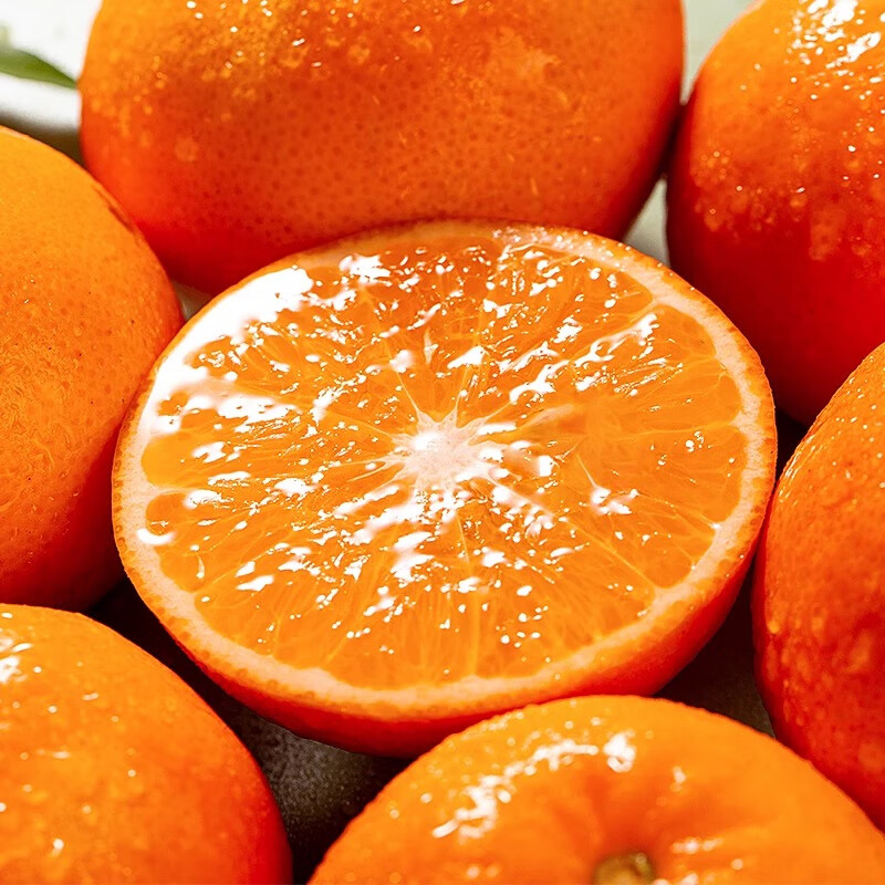 云南宾川高山沃柑纯甜沃柑树上熟新鲜橙子生鲜应季新鲜孕妇水果 9斤大果【果径65-70mm】