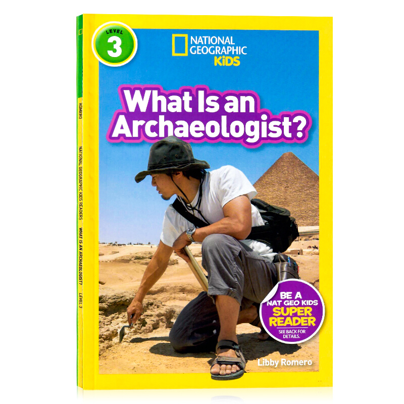 英文原版绘本 美国国家地理 考古学家 national geographic readers