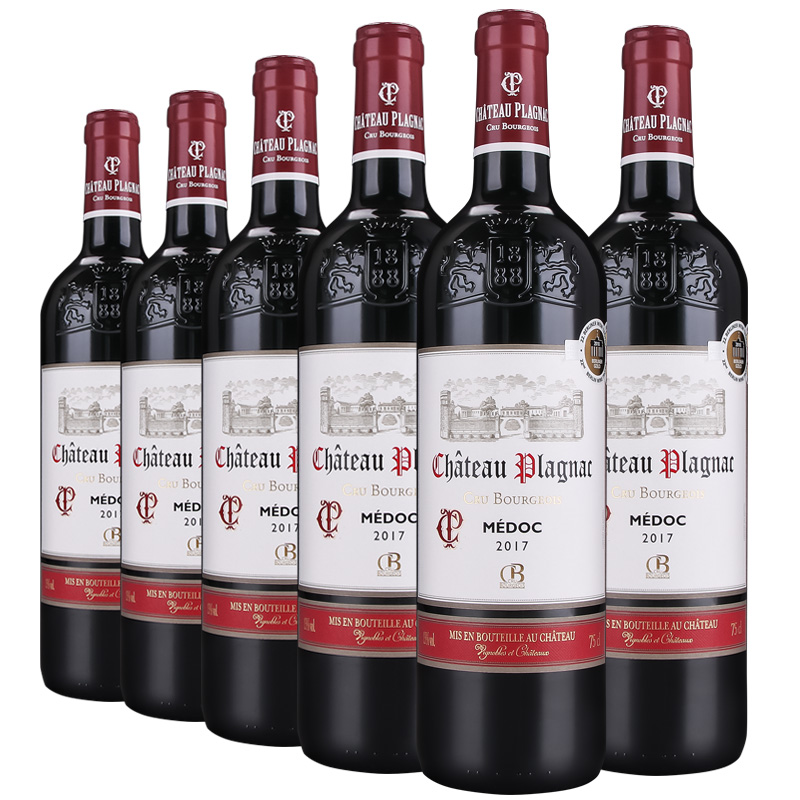 美斯蒂【梅多克中级庄】百丽酿干红葡萄酒 梅多克产区 中级庄6瓶整箱