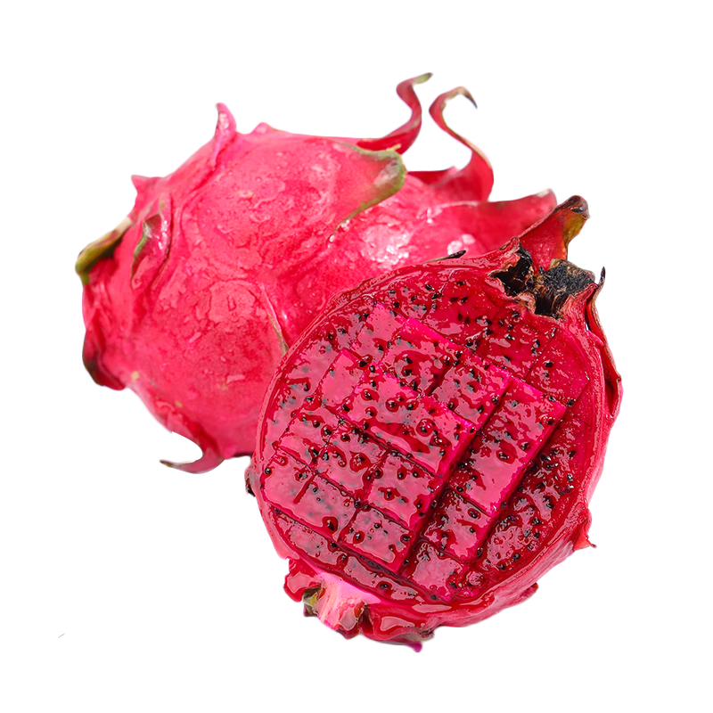 京鲜生海南树上熟红心火龙果 2粒单果200g起 小果 生鲜水果 源头直发
