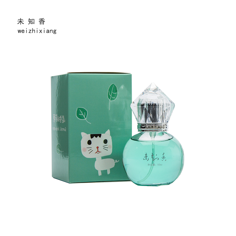 未知香 纯薄荷香水女士持久淡香学生小众清新自然少女大牌清凉味 薄荷50毫升香水