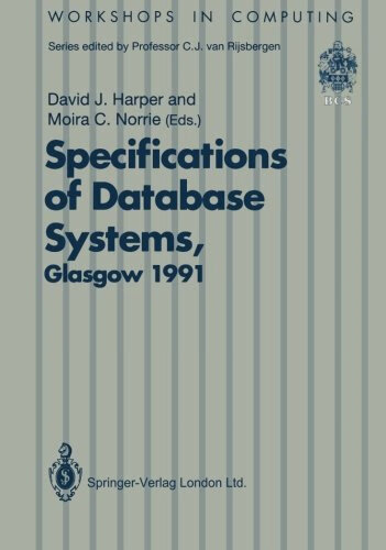 预订 specifications of database systems