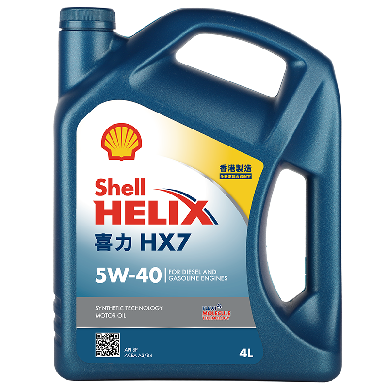 ���ƣ�Shell���ϳɻ�������ϲ��HX7 5W-40 API SP A3/B4�� 4L����������۽��� �����ѡ