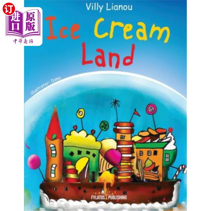 海外直订ice cream land 冰淇淋乐园