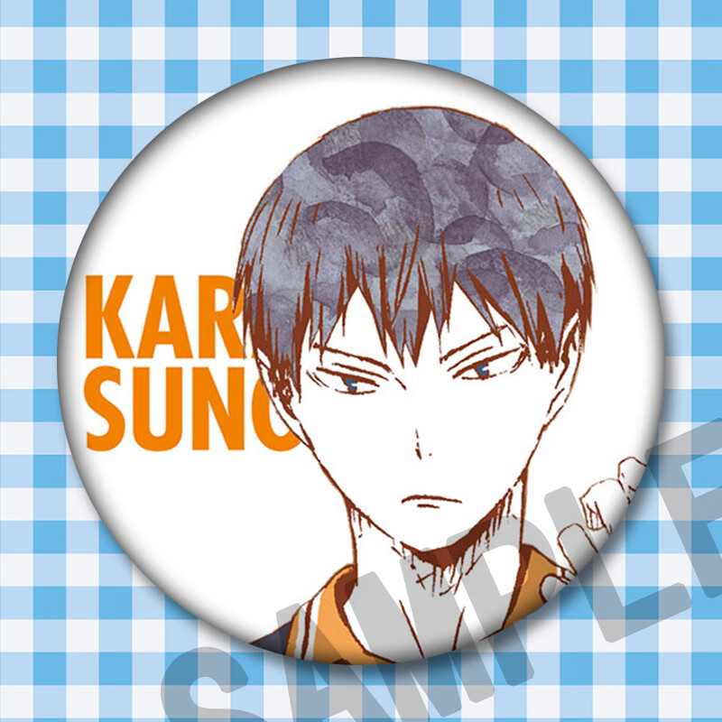 哈特纶排球少年胸章 日向翔阳手游动漫二次元周边挂件徽章吧唧 02