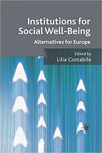预订institutions for social well being: alternatives for europe