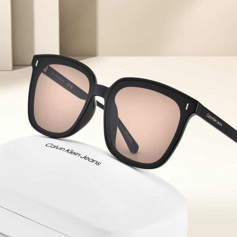 calvin klein ck太阳眼镜 男女新品大方框gm同款 开车护眼墨镜户外