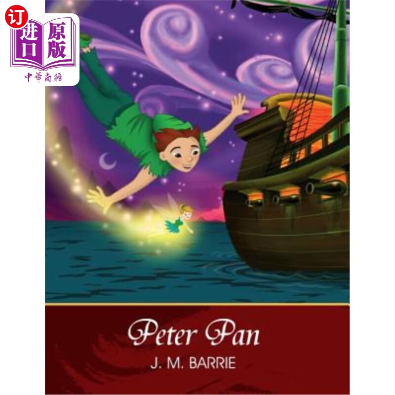 海外直订peter pan (peter and wendy) 彼得潘(彼得和温迪)