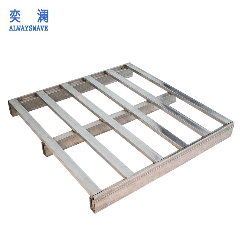 奕澜镀锌钢制托盘 叉车托盘货物铁托盘 铁栈板防潮板物流垫板垫仓板
