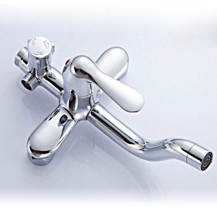 梯橙混水阀冷热水龙头淋浴套装花洒开关阀喷头沐浴器喷头三挡花洒