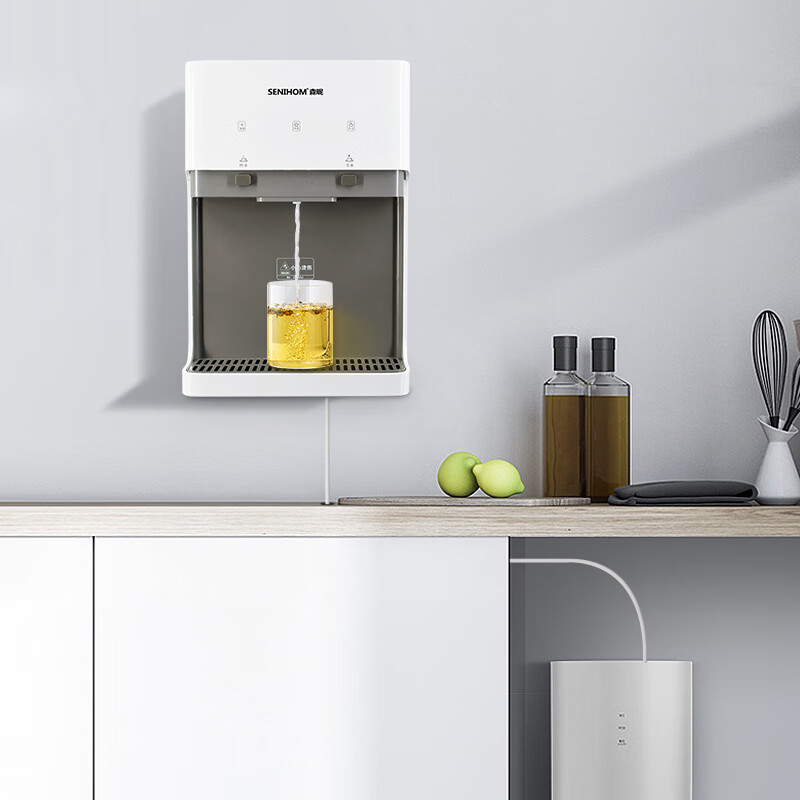 壁挂饮水机下置桶装水台式饮水机家用商用下置水桶壁挂管线机温热小型