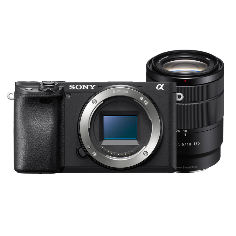 SONY 索尼 Alpha 6400M APS-C画幅 微单相机 黑色 E 18-135mm F3.5 OSS 变焦镜头 单头套机