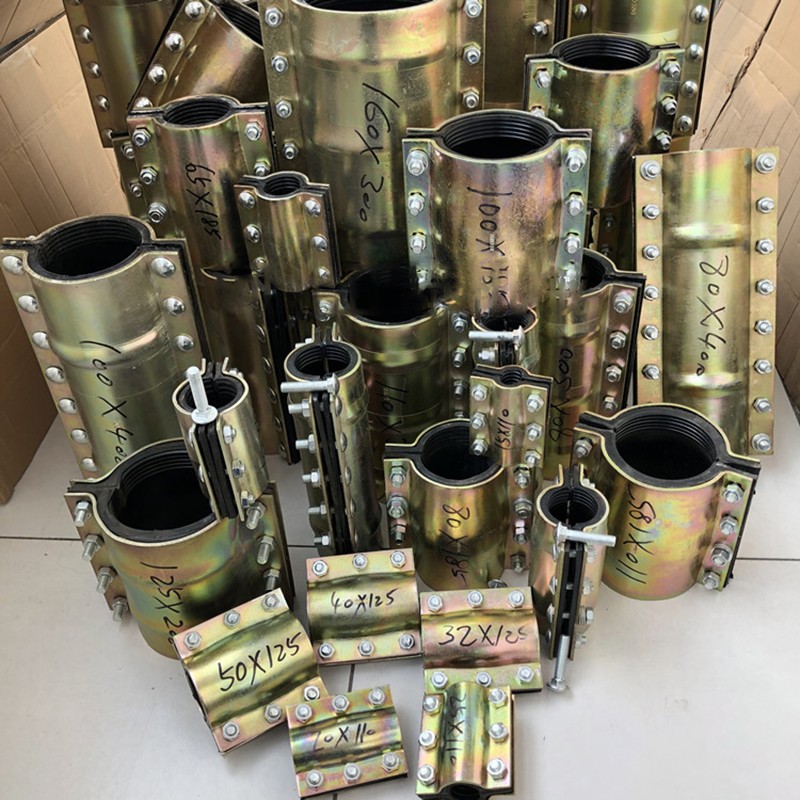 节快速接头水管卡子补漏器pvc/pe/ppr抱箍堵漏器抢修接 dn25*110一寸
