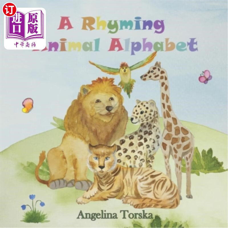 海外直订a rhyming animal alphabet: preschool and kindergarten