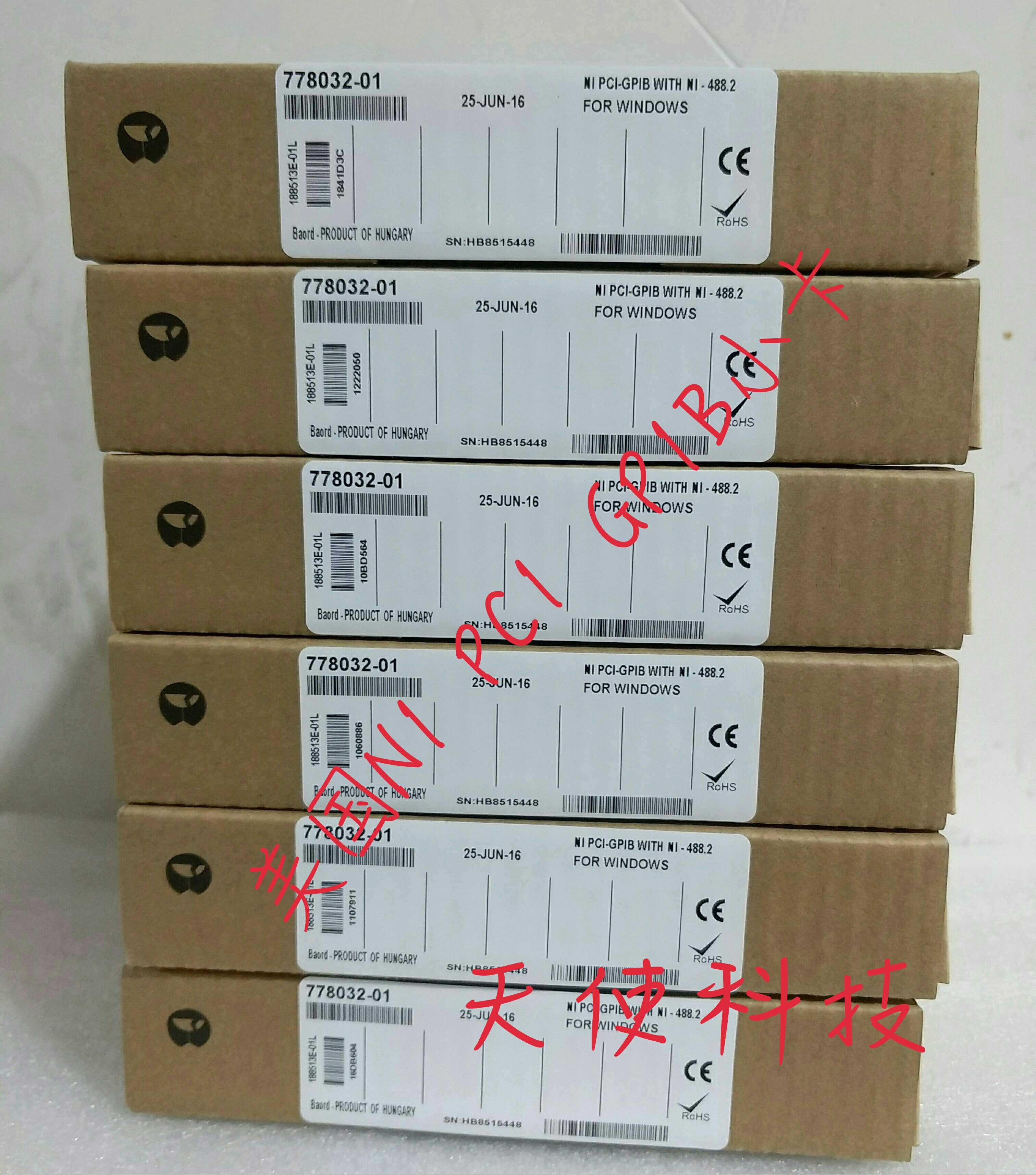 新ni pci-gpib卡小卡778032-01 原装进口 可票