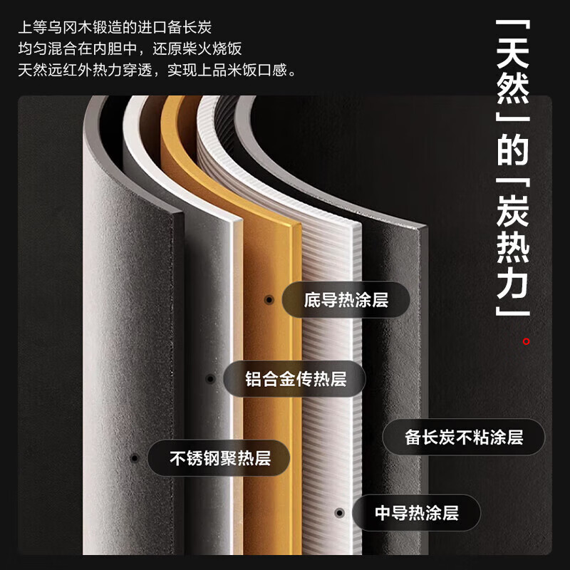 松下（Panasonic）电压力锅电饭煲大容量IH电磁加热电压力煲PE502智能多功能可预约高压锅 【5L银色SR-PE502-S无水料理】 5L