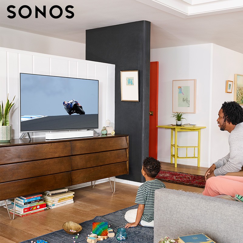 SONOS Beam 回音壁 WiFi无线可组合 多房间互联 soundbar电视音响家庭影院 可壁挂 音箱家用 客厅