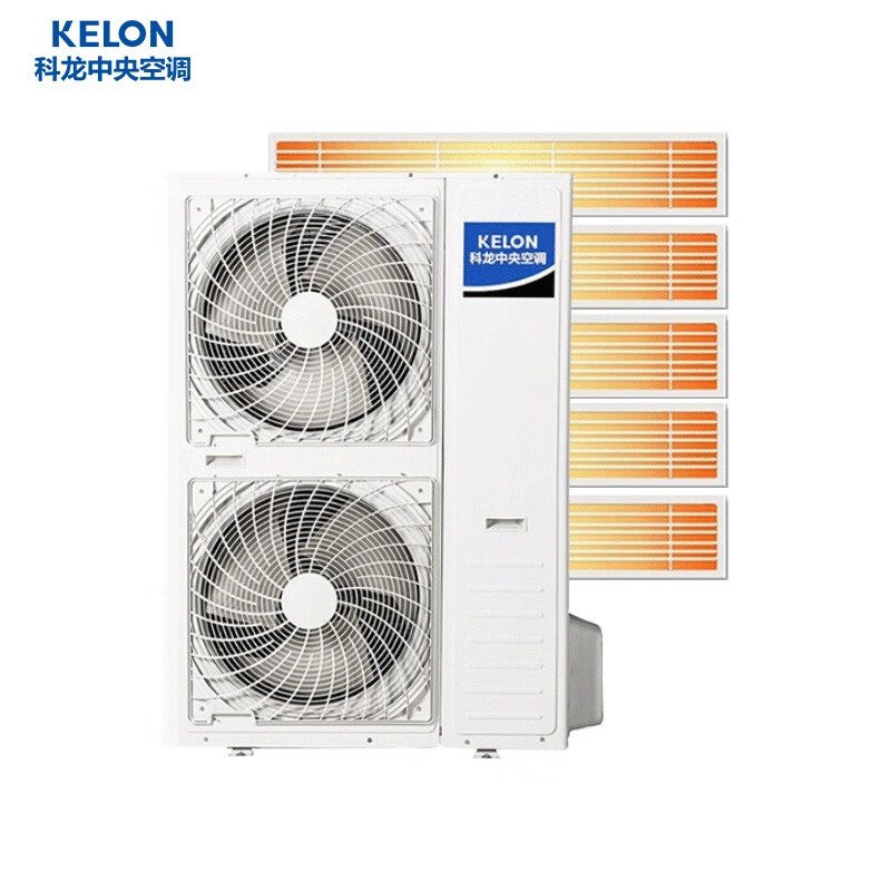 科龙（KELON）大6匹一拖五 家用中央空调 全直流变频一级能效 嵌入式风管小多联机 0元安装 KMV-160W-E